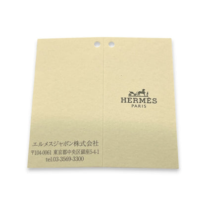 Hermès Carmen Rose Pourpre Pink Leather Tassel Key Ring Charm w/ Box