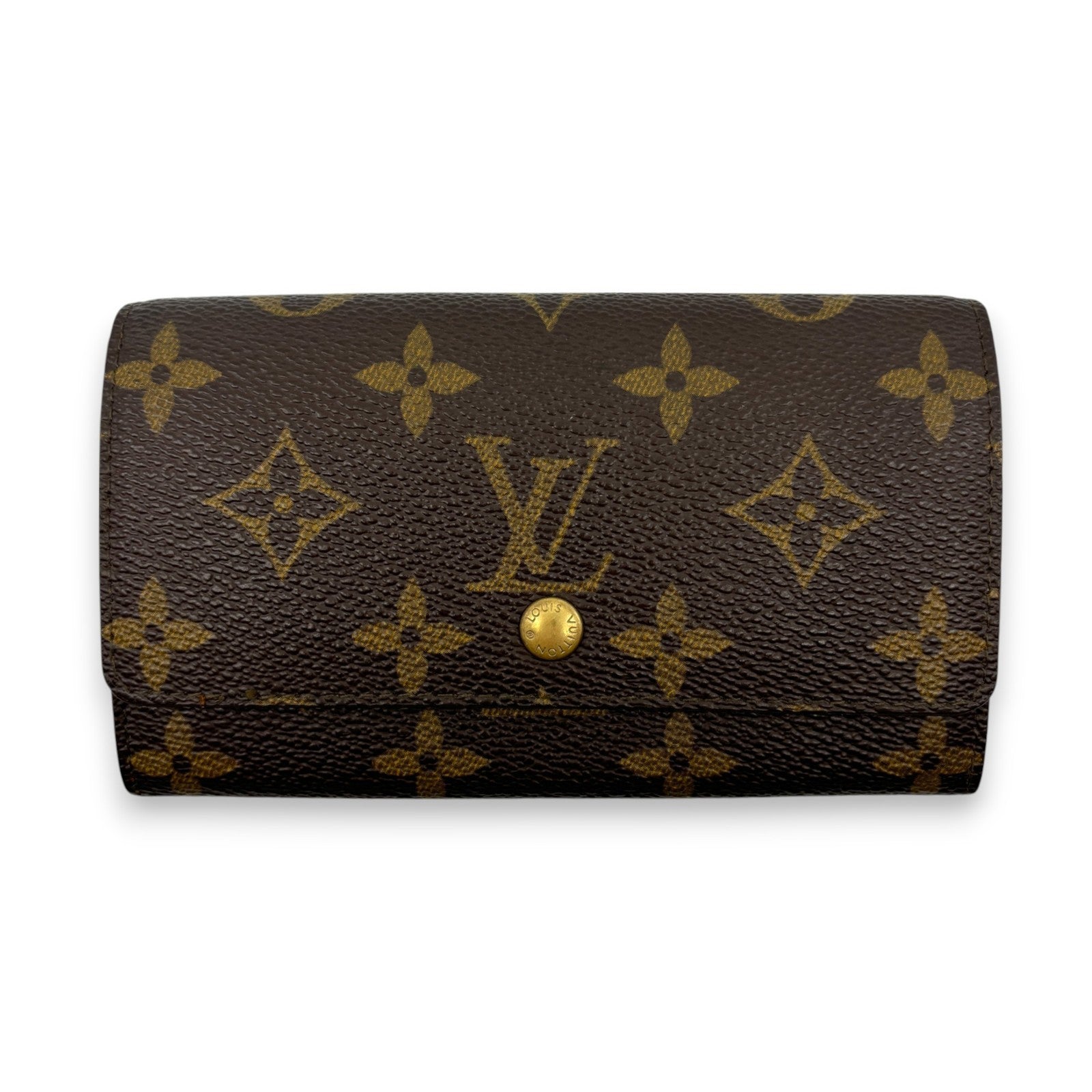 Louis Vuitton Monogram Porte Monnaie Zip Bifold Wallet M61735