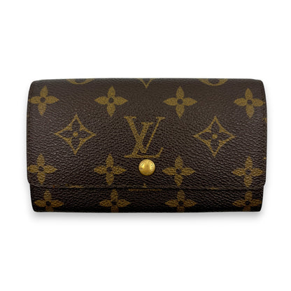 Louis Vuitton Monogram Porte Monnaie Zip Bifold Wallet M61735