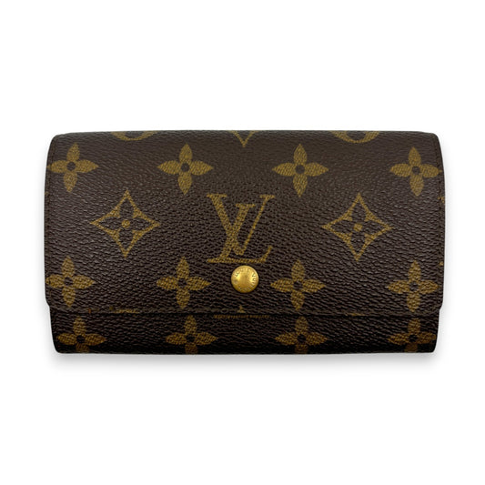 Louis Vuitton Monogram Porte Monnaie Zip Bifold Wallet M61735