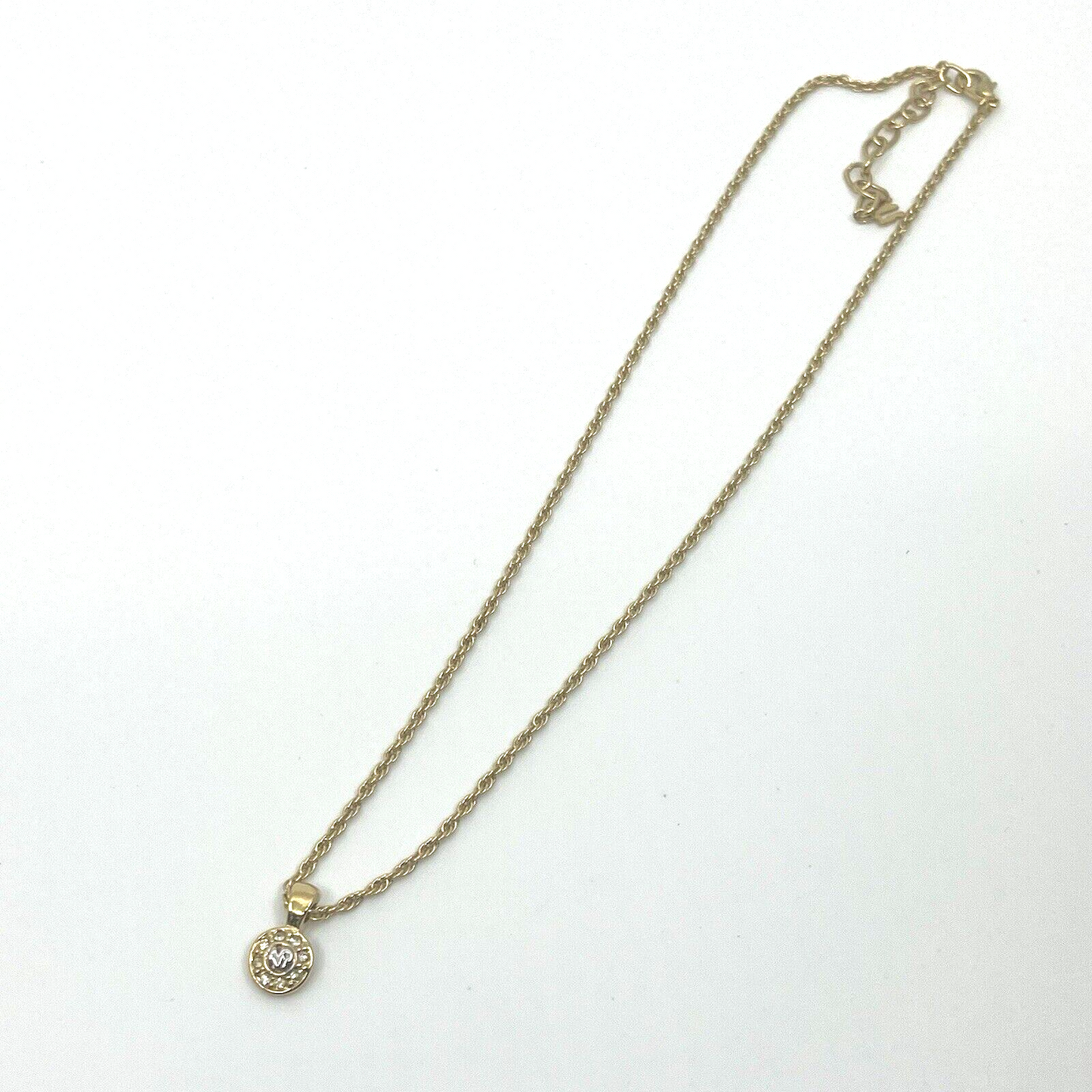 Nina Rich Leather Shoulder Bag Brown Key Case Necklace 3 Set