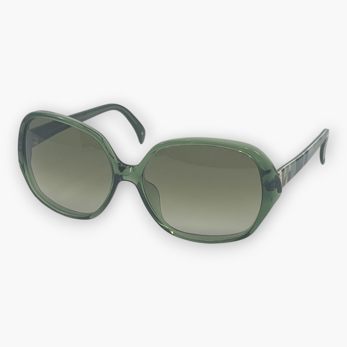 Emilio Pucci Light Gray Sunglasses EP671S Gradient Lenses w/ Case & Box