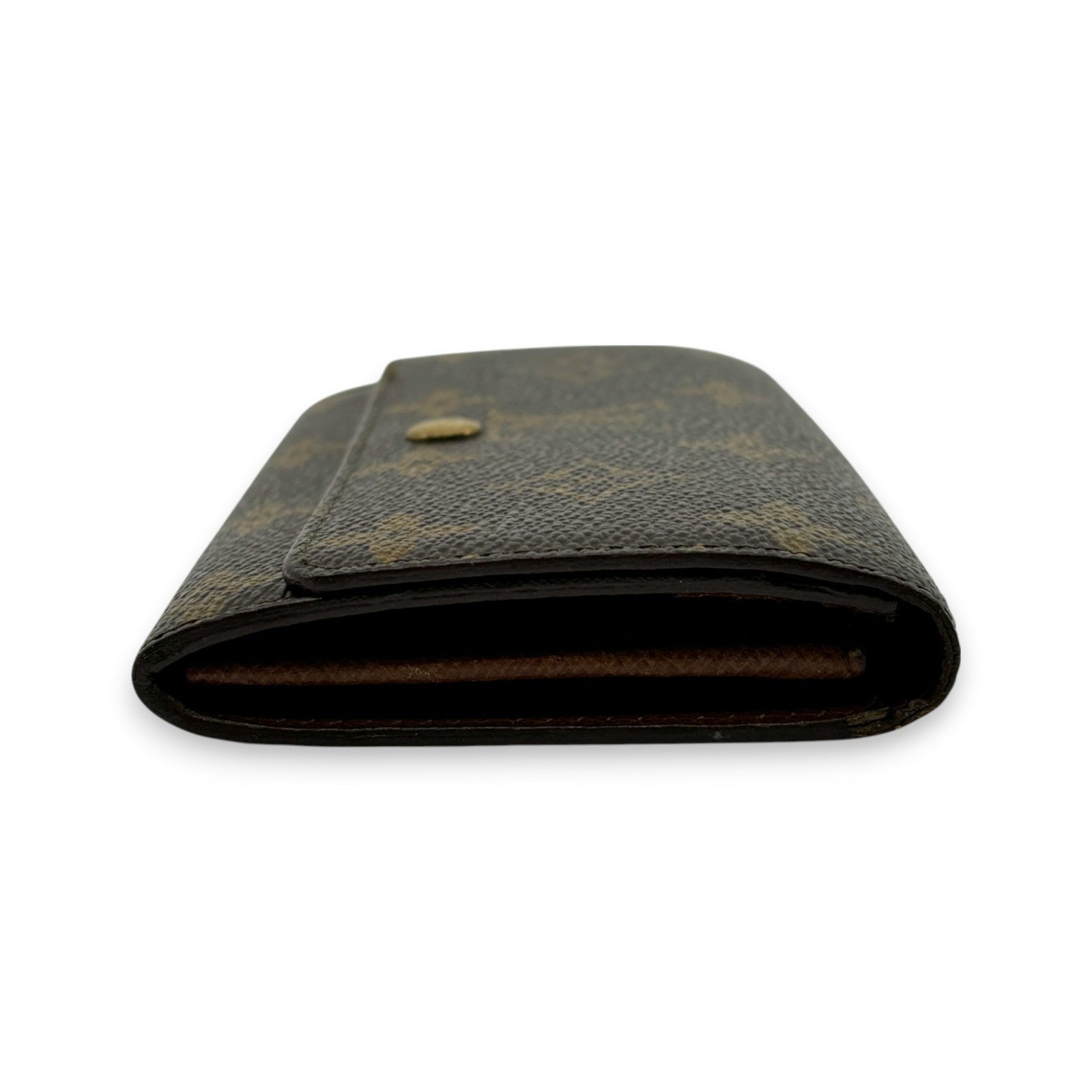 Louis Vuitton Monogram Porte Monnaie Zip Bifold Wallet M61735