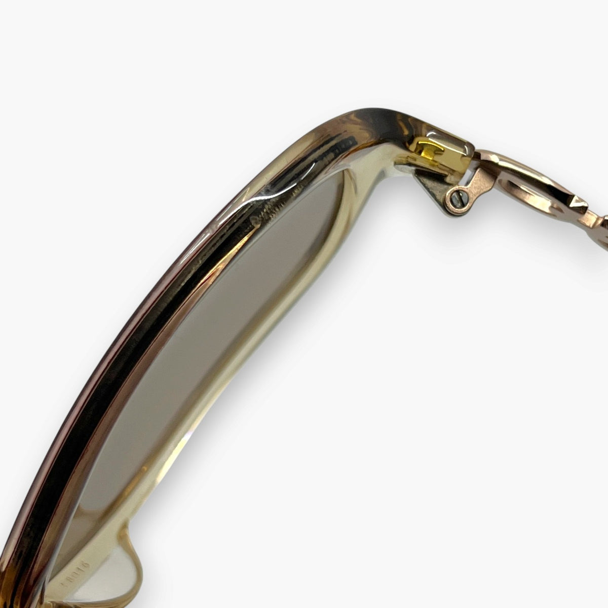 COACH Sunglasses HC8019A L506 Beatrice Sand Brown Frame Signature Temple Logo