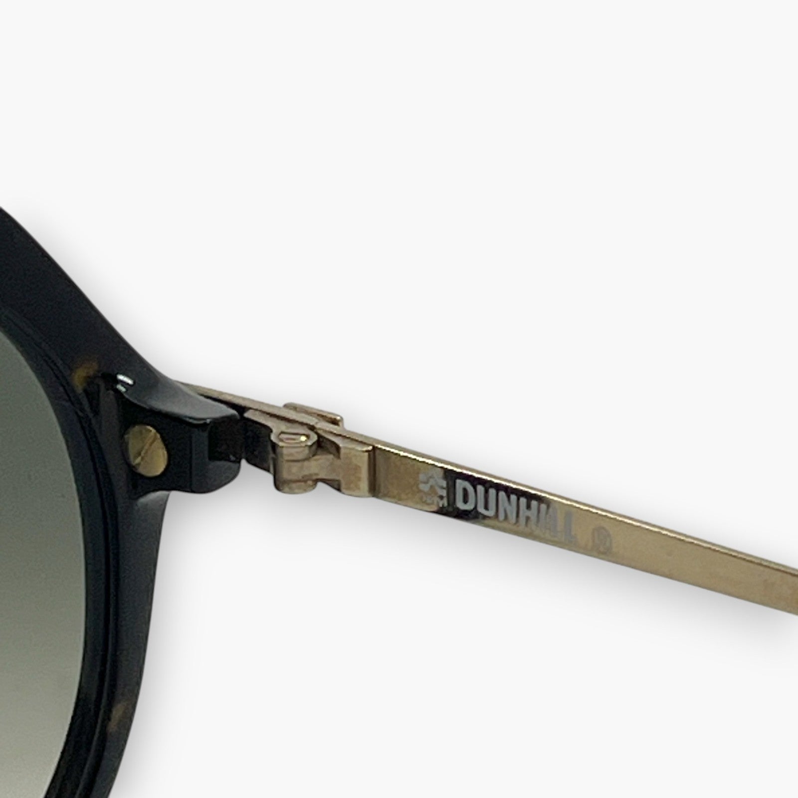 dunhill Black Sunglasses 6084 Made in Germany w/ Case & Box