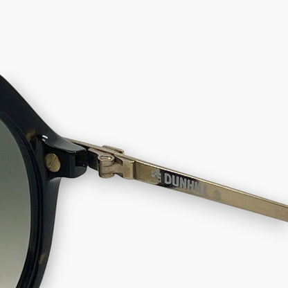 dunhill Black Sunglasses 6084 Made in Germany w/ Case & Box