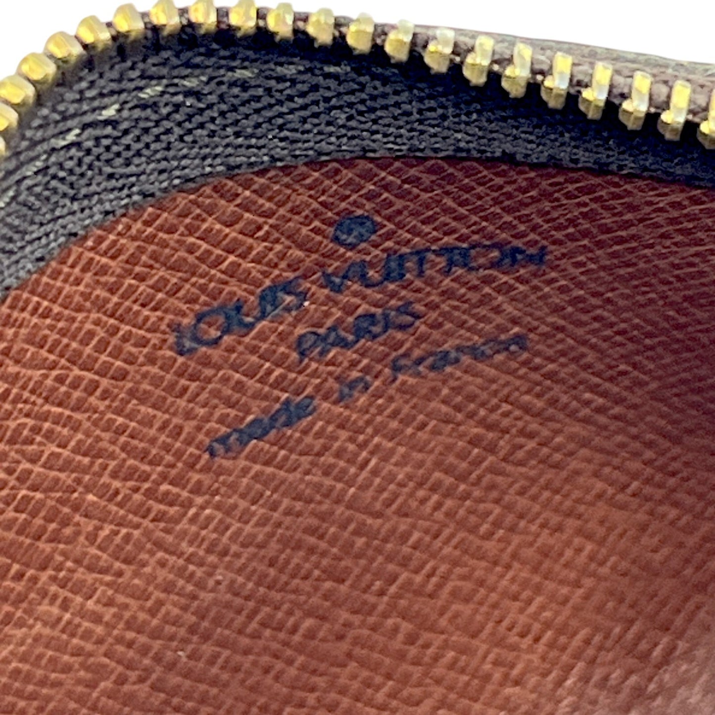 Louis Vuitton Monogram Pochette Cles Coin Purse and Keychain