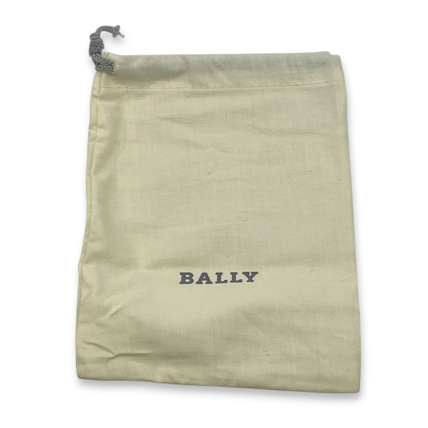 Bally Compact Leather Coin Wallet in Black w/ Box and Dust Bag