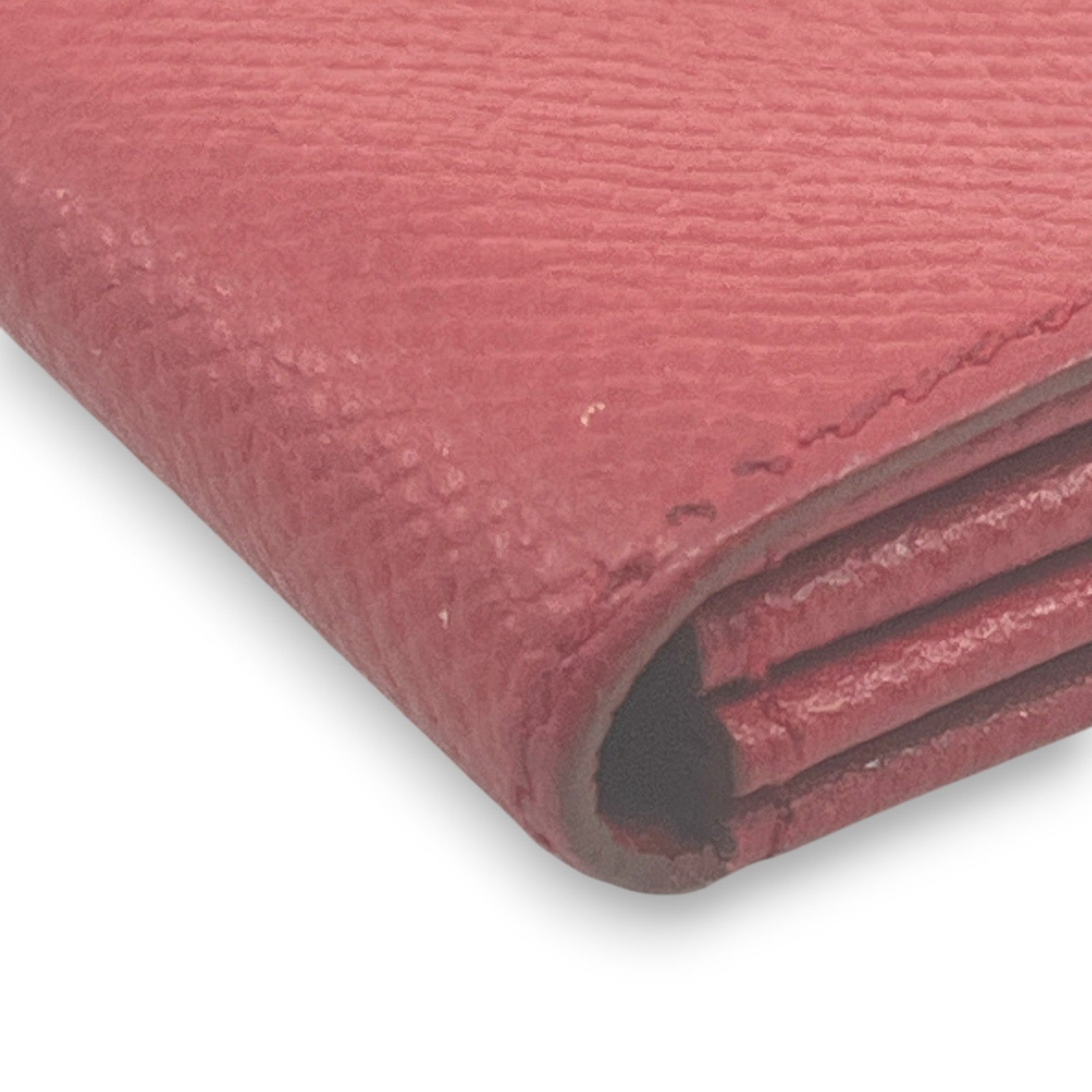 Hermes Le 24 Coin Purse in Red Epsom Leather with Gold Tone Hardware