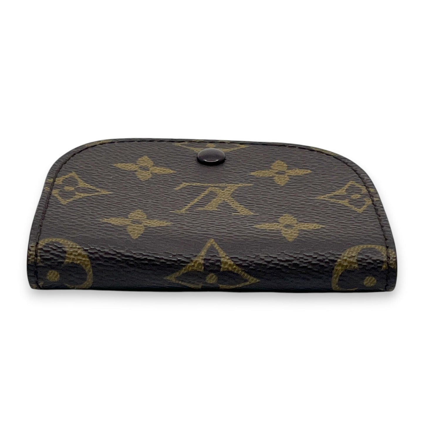 Louis Vuitton Monogram Porte-Monnaie Gousset Coin Purse Brown