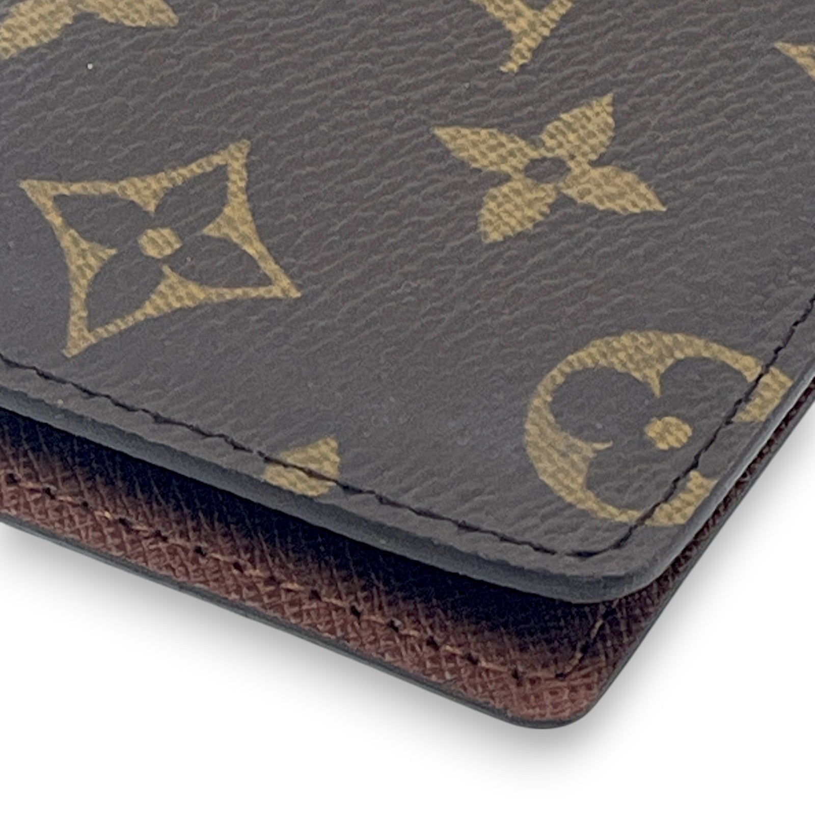 Louis Vuitton Monogram Port 2 Cartes Verticales Card Holder Wallet