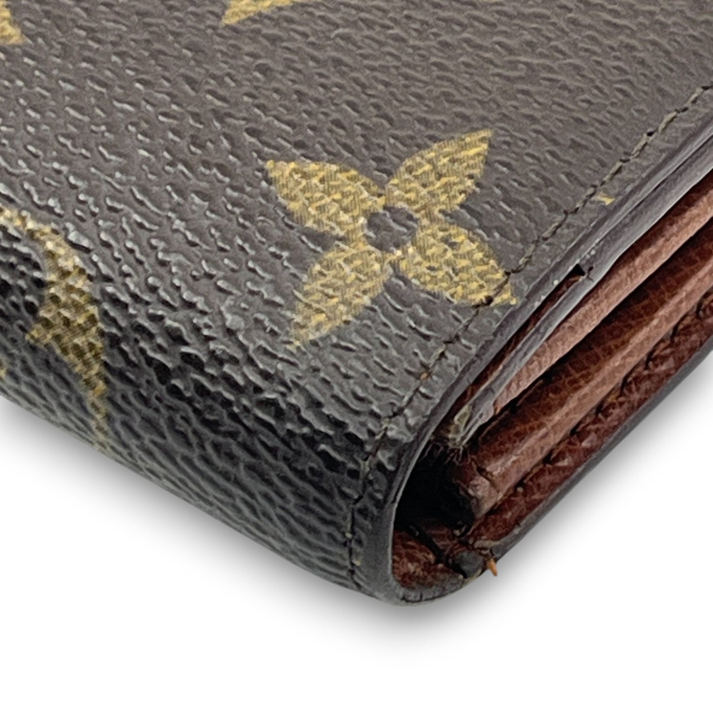 Louis Vuitton Monogram Porte Monnaie Zip Bifold Wallet M61735