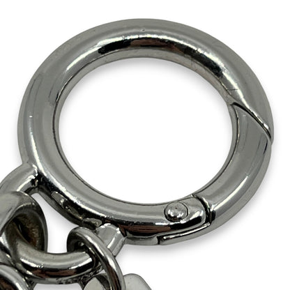 Coach Winky Emoji Leather Keychain Bag Charm in Orange