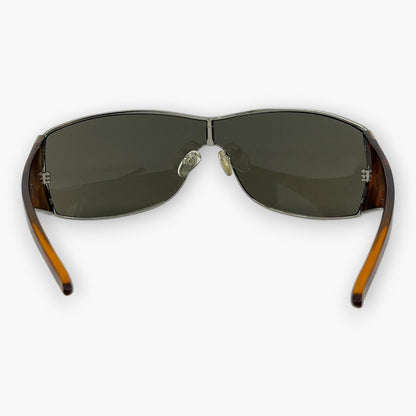 Christian Dior Gray Shield Sunglasses MIXT 2 TRXOX 125 Made in Italy