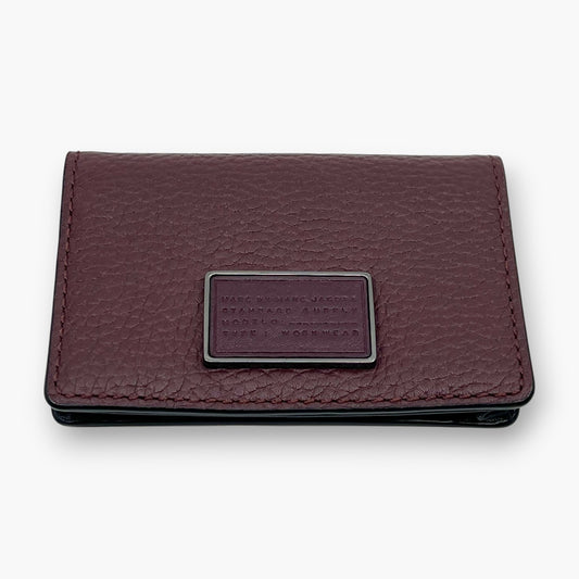 Marc by Marc Jacobs Card Holder Case Brown Leather M0007280