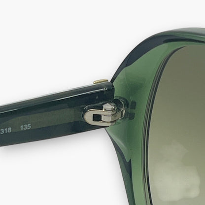 Emilio Pucci Light Gray Sunglasses EP671S Gradient Lenses w/ Case & Box