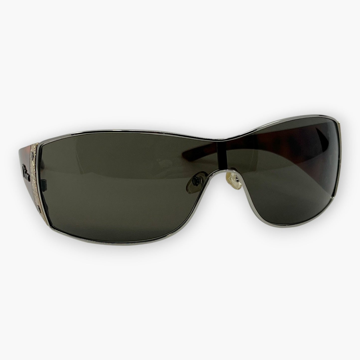 Christian Dior Gray Shield Sunglasses MIXT 2 TRXOX 125 Made in Italy