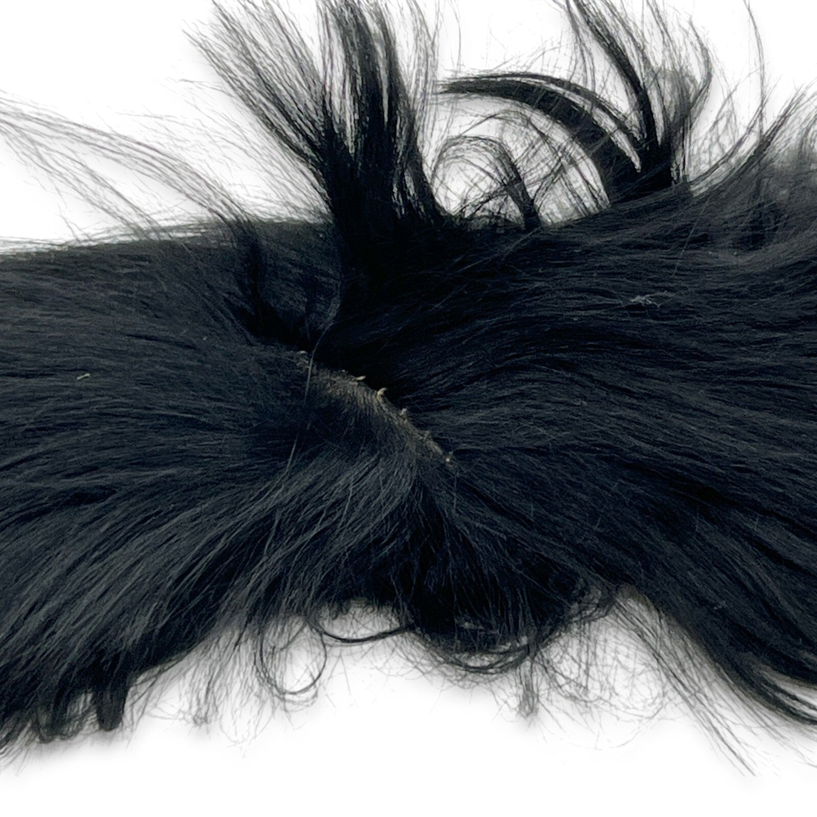 Fendi Strap You Mini Short Fur Bag Strap Black w/ Dust Bag