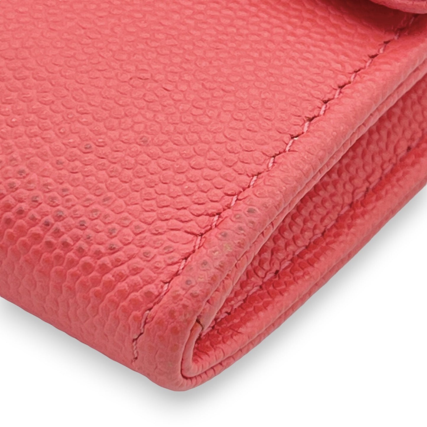 Chanel Caviar Skin Leather Long Wallet  Pink w/ Dust Bag & Certificate